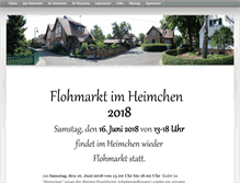 Tablet Screenshot of heimchen.org